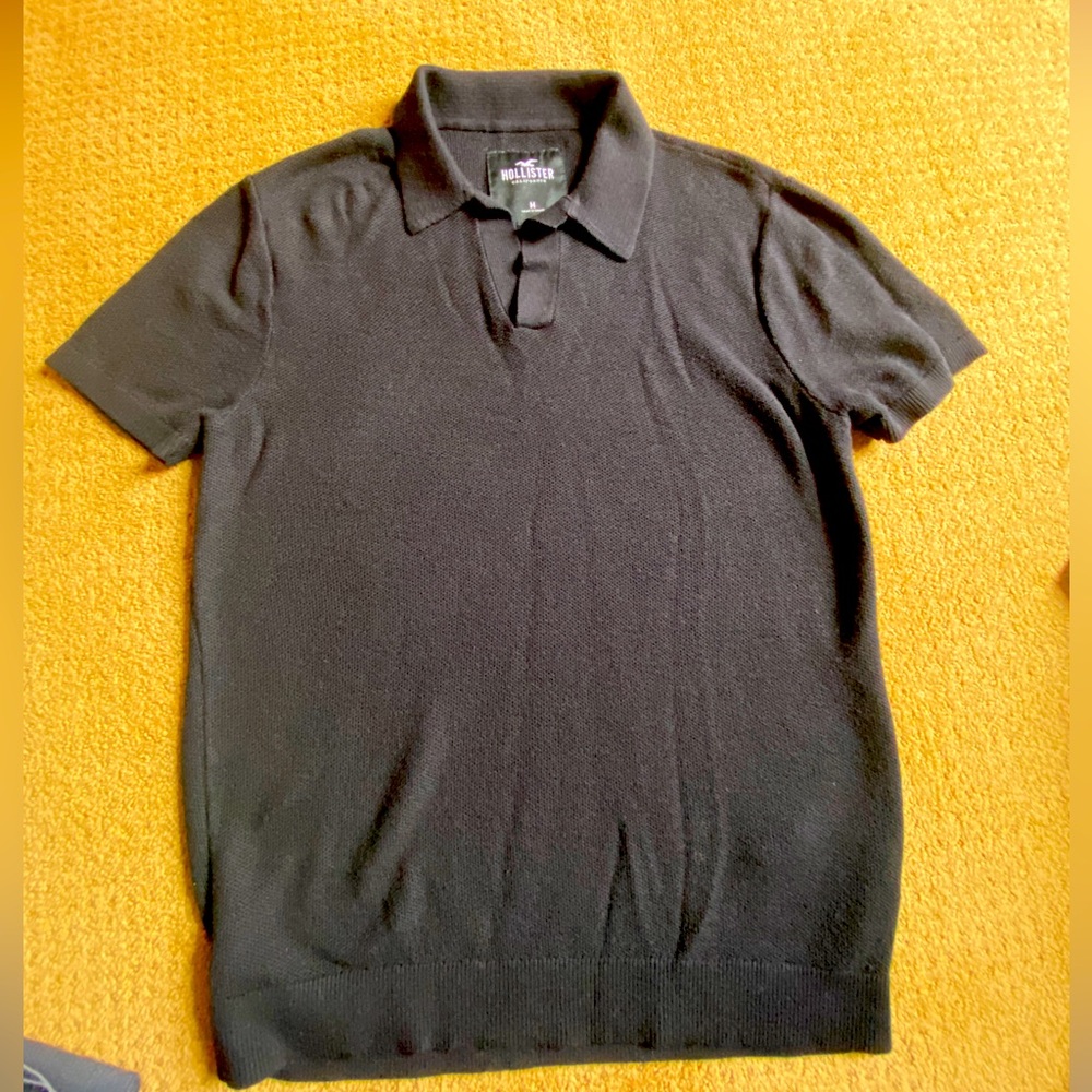 Collar sweater polo shirt